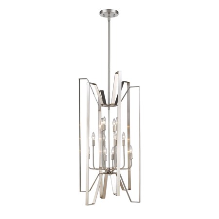 Z-Lite Marsala 12 Light Pendant, Brushed Nickel 4000-12BN